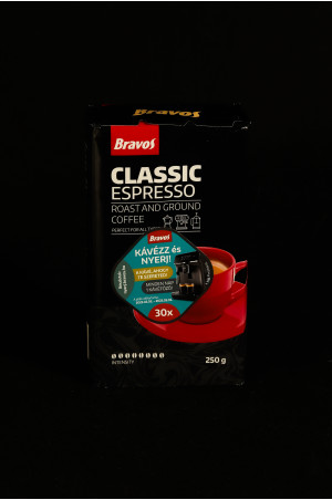 Bravos Classic Espresso őrölt kávé (250g)