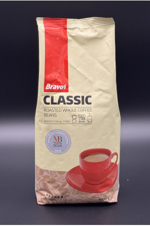 Bravos Classic Szemes Kávé (1kg)